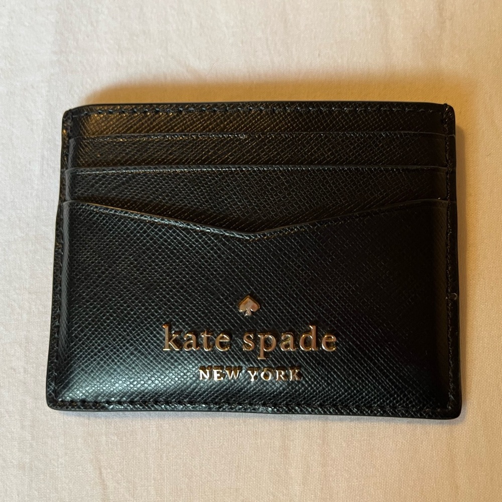 Black Kate Spade cardholder
